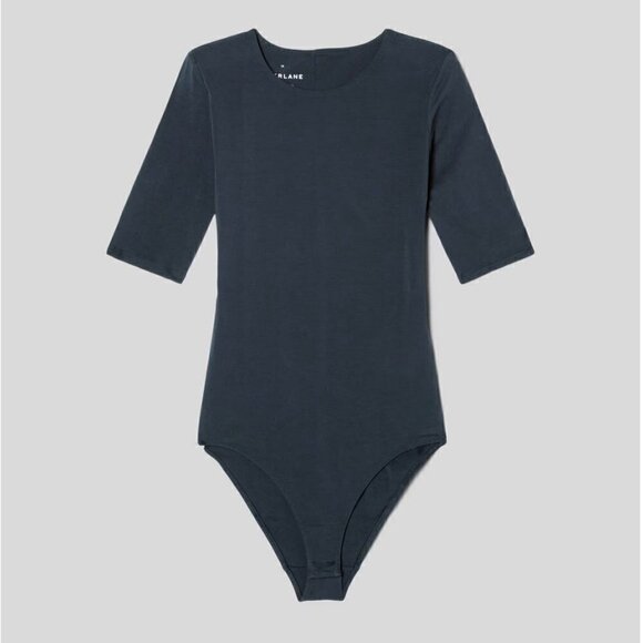 Everlane | The Short-Sleeve Crew Neck Bodysuit - Picture 5 of 8